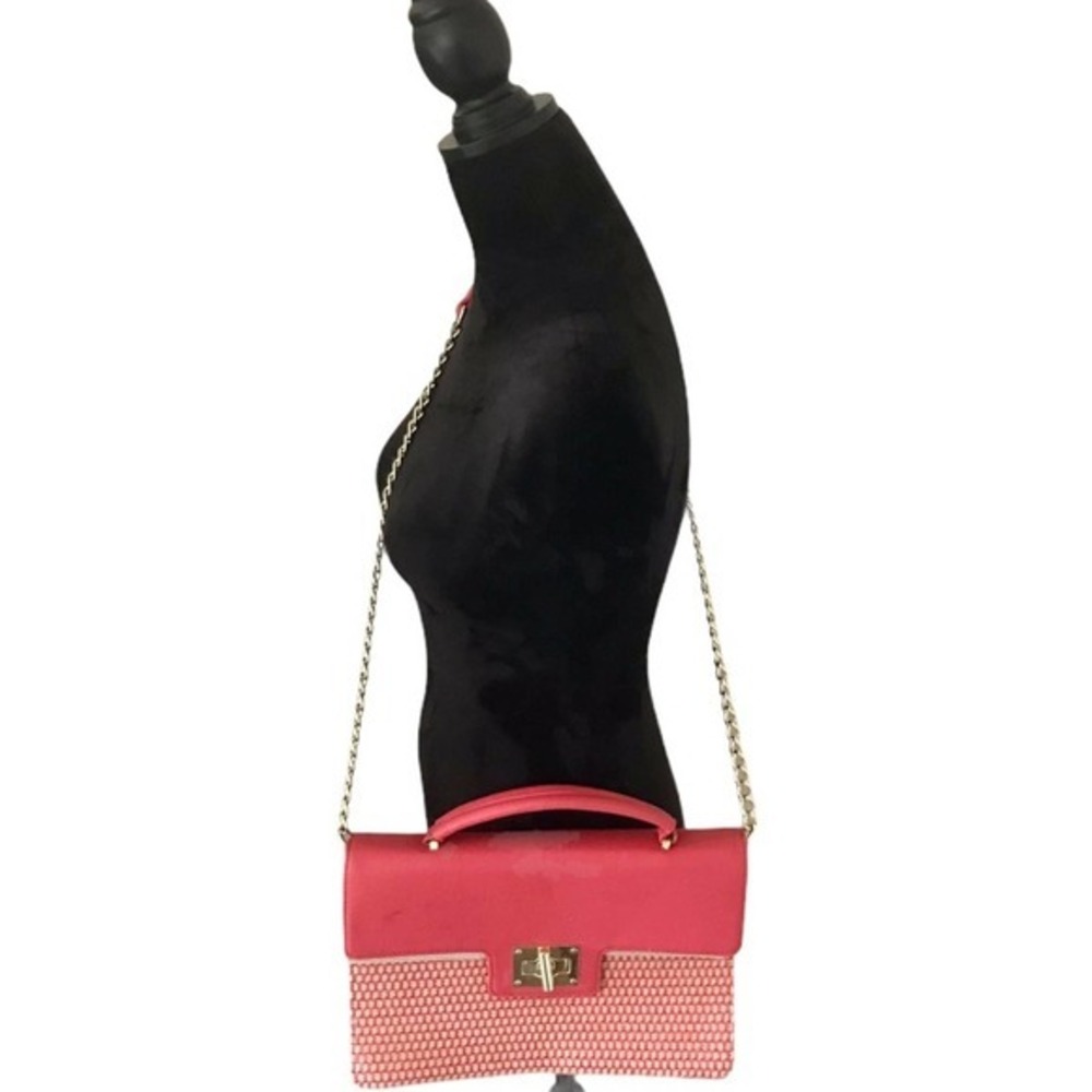 Olivia + Joy Melon Top Handle Crossbody Purse
